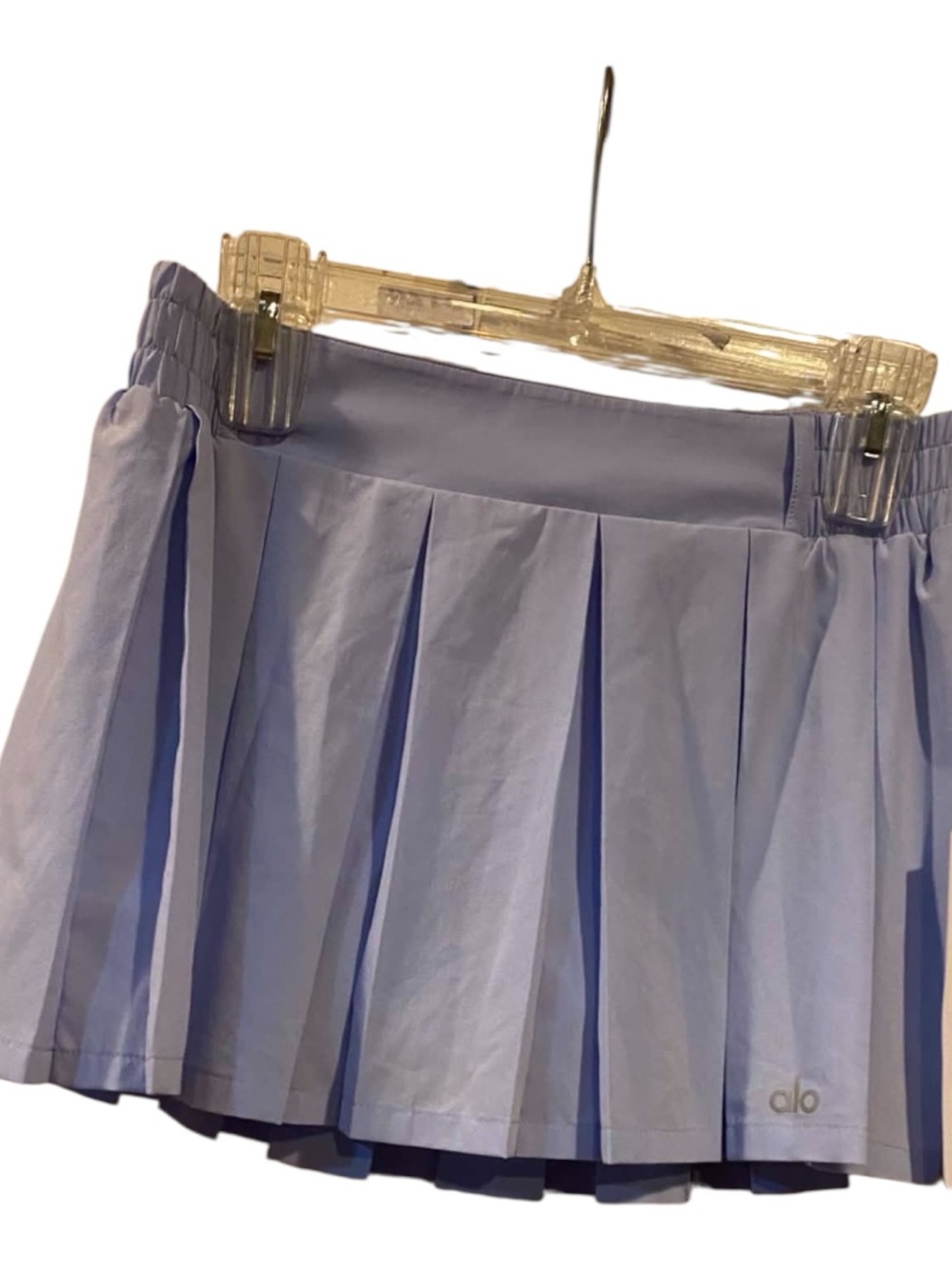 NWT Alo Yoga Pleated Skirt LIGHT PROVENCE Size: S